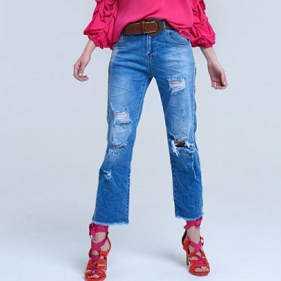 ❤️LAST ONE! NEW Q2 Premium Mom Jeans - Picture 5 of 11